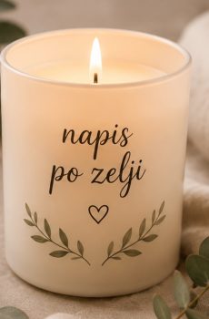 Personalizirana dišeča sveča